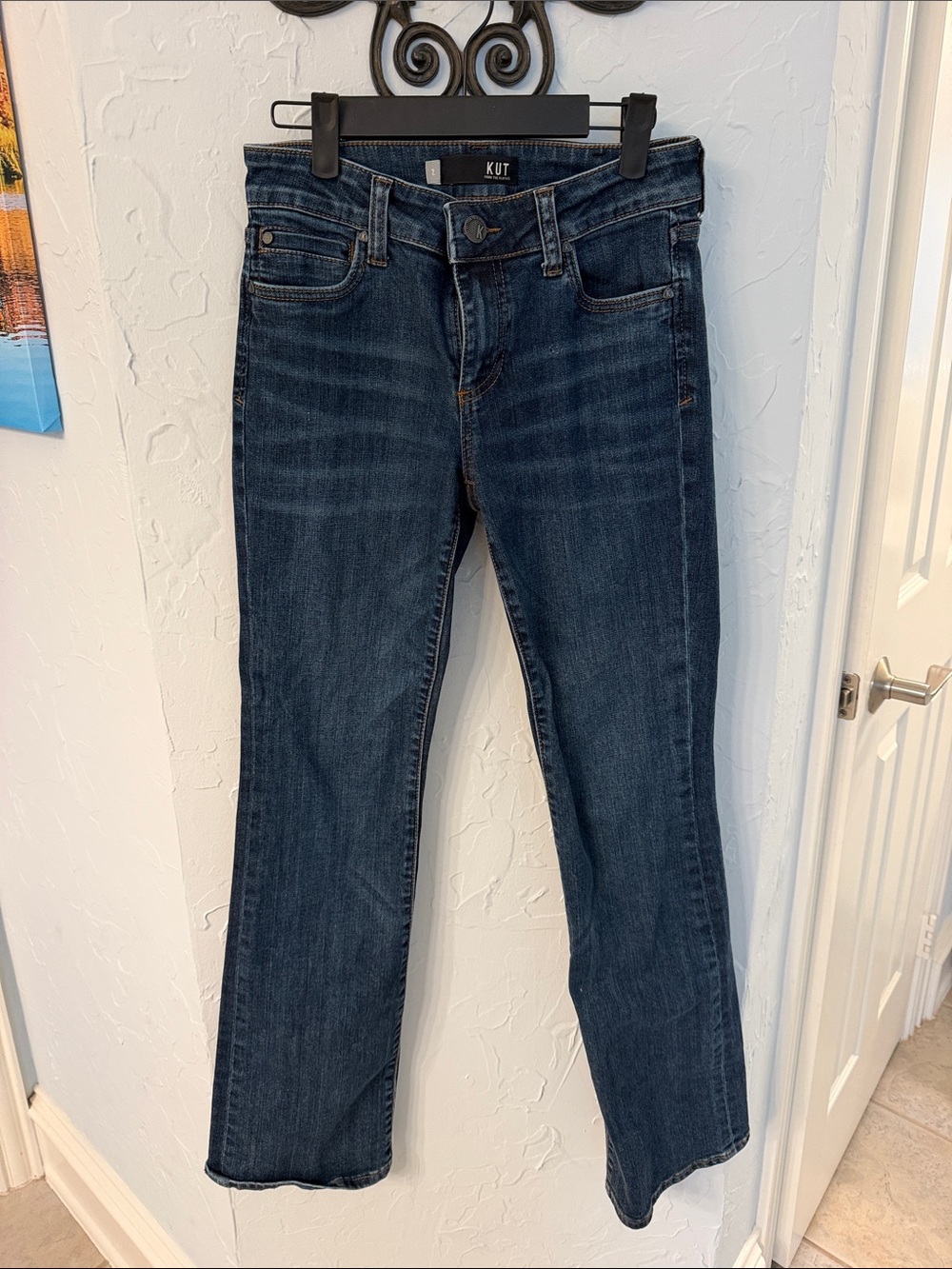 Kut from the Kloth Dark Blue Boot Cut Jeans
